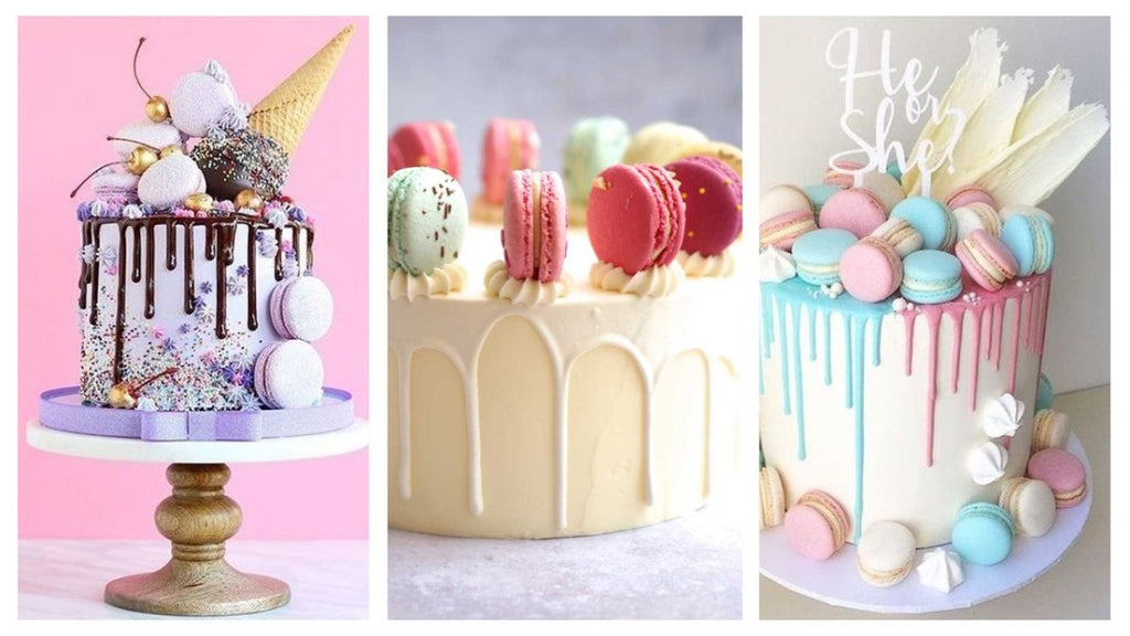 Macaron Birthday Cake - Best Choice - Birthday Cakes Ideas - CAKE N CHILL DUBAI