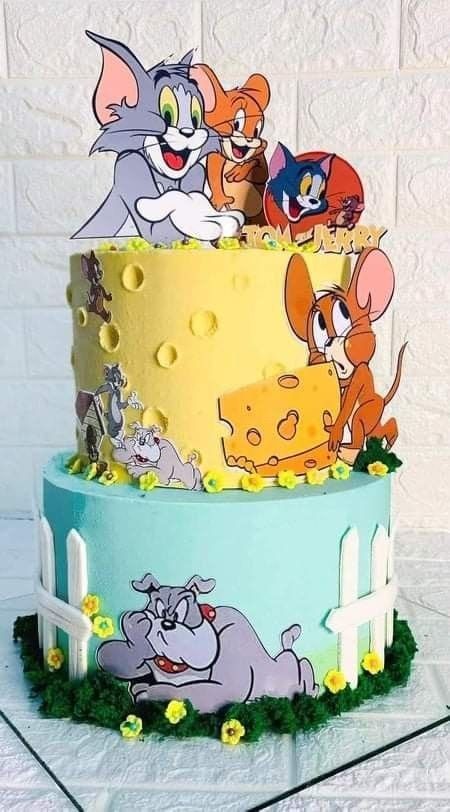 Tom and Jerry Birthday | eat cake photography