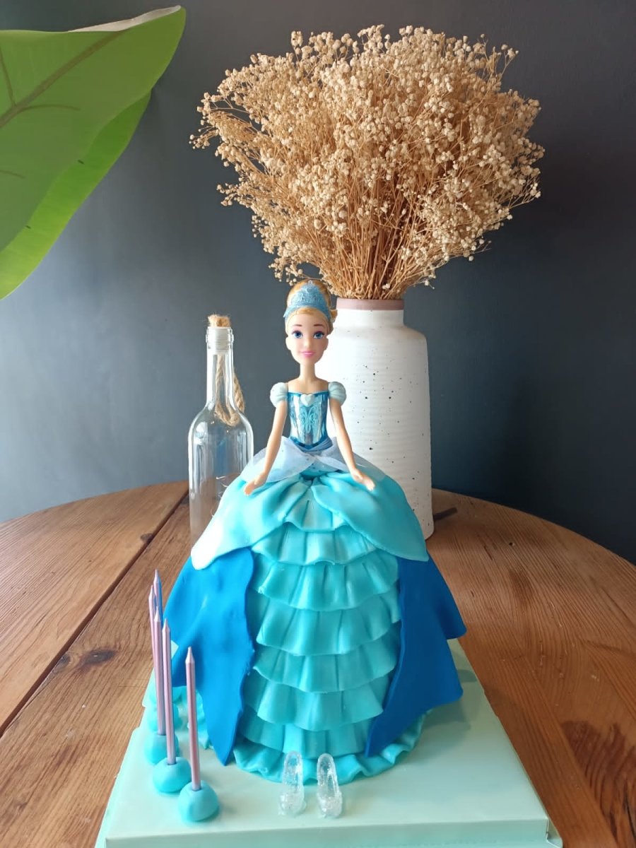 How to Make a Barbie Cake - One Hundred Dollars a Month