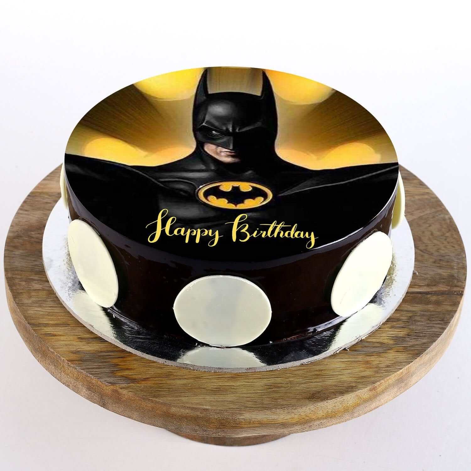 How to Make a Easy DIY Batman Cake - The Exploring Family