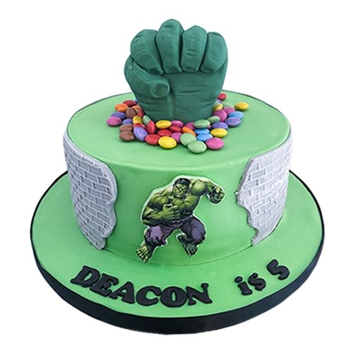 Hulk Smash – Khaos Cakery