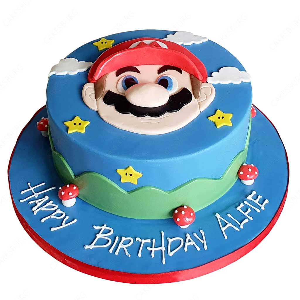 Gâteau d'anniversaire Super Mario 4 – CAKE N CHILL DUBAI