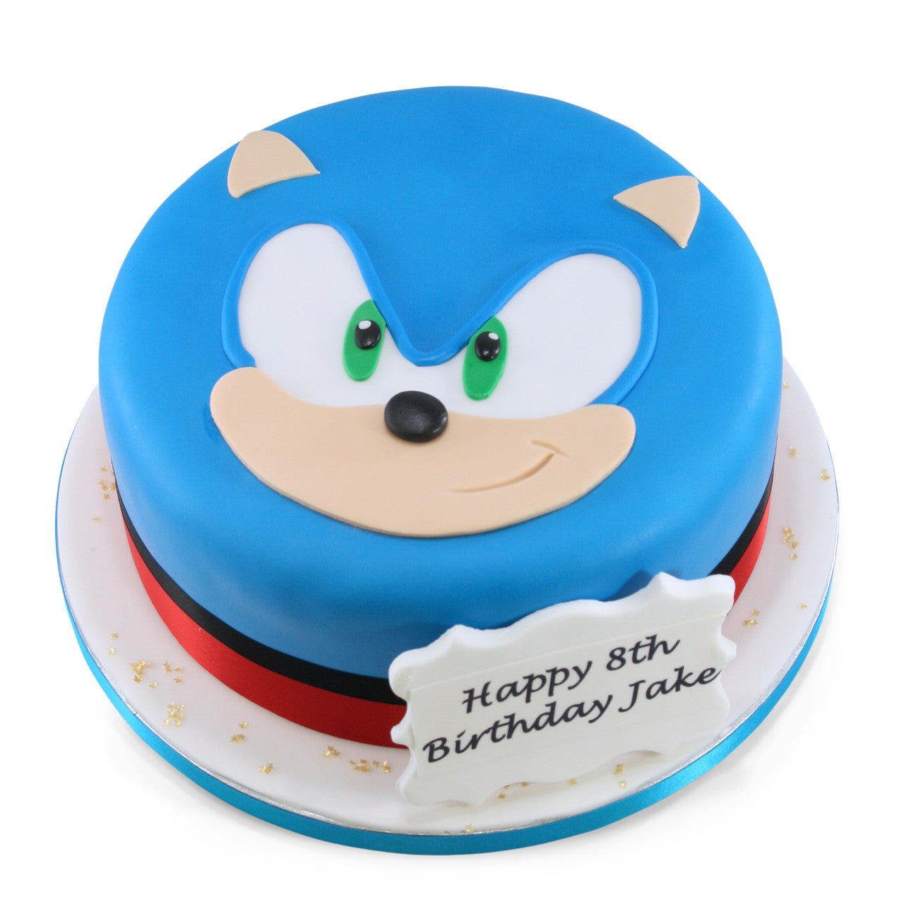 Assiette anniversaire Sonic 23 cm - mes fetes